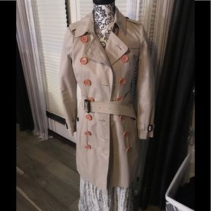 Rare Burberry Chelsea Long Jacket NWT size 4